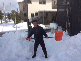 丹波市　　雪かき